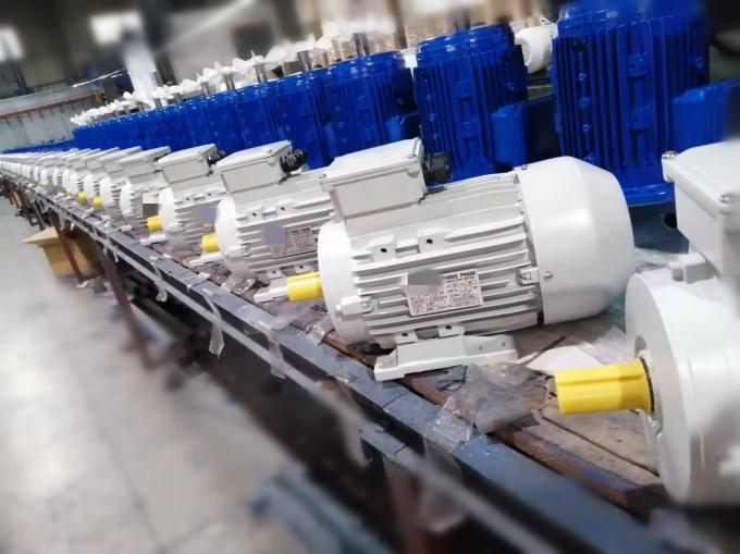 এক-ফেজ 2.2KW 3HP বৈদ্যুতিক এসি মোটর 380V 50HZ 2300 RPM বিস্ফোরণ-প্রমাণ বন্ধ অ্যালুমিনিয়াম হাউজিং 110V পাম্প মোটর 5KW 19
