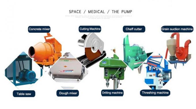 এক-ফেজ 2.2KW 3HP বৈদ্যুতিক এসি মোটর 380V 50HZ 2300 RPM বিস্ফোরণ-প্রমাণ বন্ধ অ্যালুমিনিয়াম হাউজিং 110V পাম্প মোটর 5KW 4