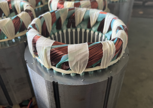 বাণিজ্যিক ক্লিন মেশিনের জন্য এআর ইন্টারপাম্প সহ 7KW হোল শ্যাফ্ট মোটর 5