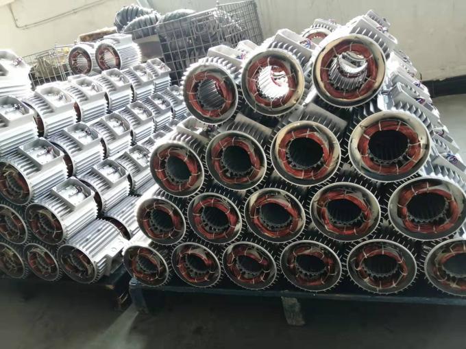 এক-ফেজ 2.2KW 3HP বৈদ্যুতিক এসি মোটর 380V 50HZ 2300 RPM বিস্ফোরণ-প্রমাণ বন্ধ অ্যালুমিনিয়াম হাউজিং 110V পাম্প মোটর 5KW 10