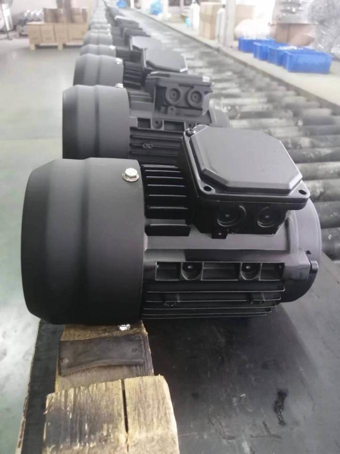 এক-ফেজ 2.2KW 3HP বৈদ্যুতিক এসি মোটর 380V 50HZ 2300 RPM বিস্ফোরণ-প্রমাণ বন্ধ অ্যালুমিনিয়াম হাউজিং 110V পাম্প মোটর 5KW 15