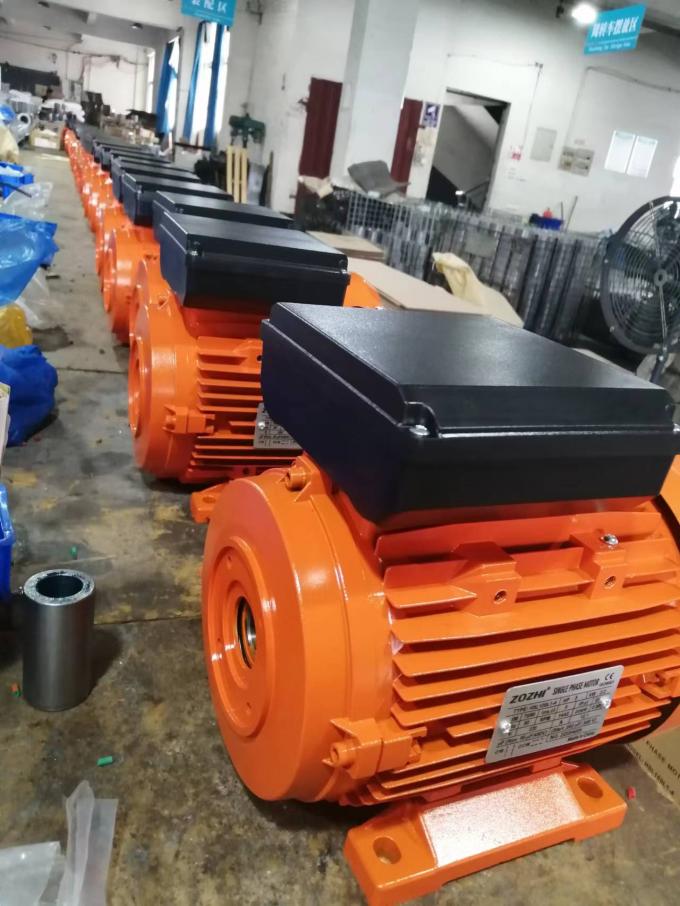 এক-ফেজ 2.2KW 3HP বৈদ্যুতিক এসি মোটর 380V 50HZ 2300 RPM বিস্ফোরণ-প্রমাণ বন্ধ অ্যালুমিনিয়াম হাউজিং 110V পাম্প মোটর 5KW 23