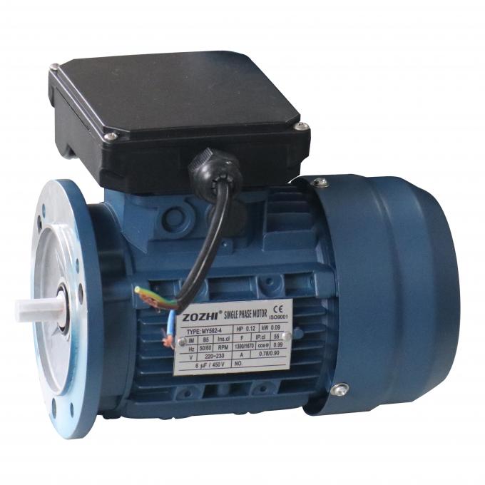 বাণিজ্যিক 0.09kw 1500rpm ক্যাপাসিটর-রান অ্যাসিঙ্ক্রোনাস ইন্ডাকশন মোটর B5 জলরোধী 220V AC ভোল্টেজ 60Hz এক-ফেজ কফি 5