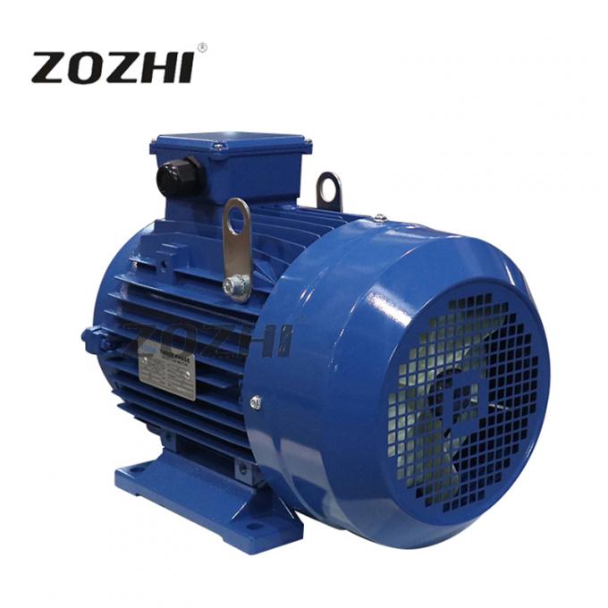 5.5KW 4HP থ্রি-ফেজ ইলেকট্রিক ইন্ডাকশন মোটর পুরুষ শ্যাফ্ট 380V এসি ভোল্টেজ 50Hz ওয়াটারপ্রুফ 5KW নামমাত্র শক্তি পরিষ্কারের মেশিনের জন্য 3