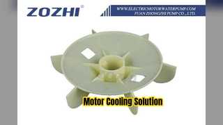 সাদা প্লাস্টিকের ফ্যান ব্লেড 24x151mm 7 ব্লেড