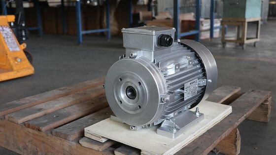 IP55 Enclosure Hollow Shaft 3 Phase Motor Incorporating Aluminum Alloy Housing Material Ideal for Continuous Industrial